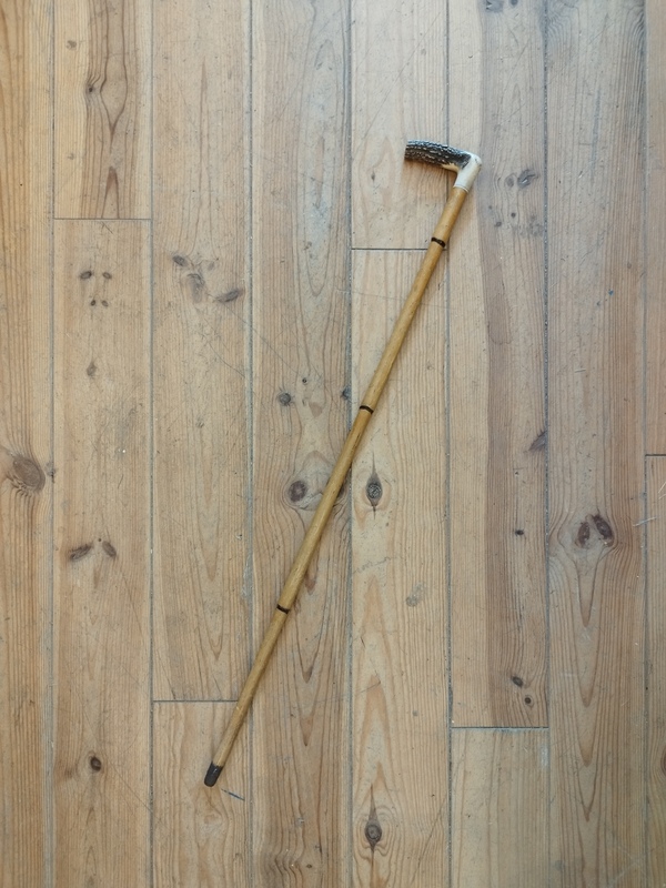 lot of two old canes 