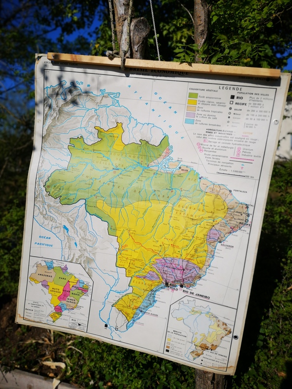 Map Edition Armand Colin Brazil