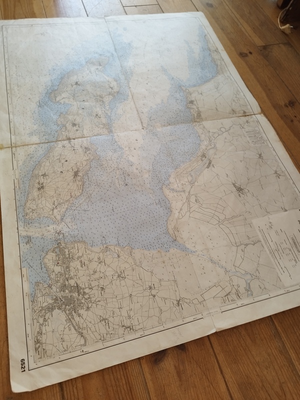 Nautical chart Ile de Ré La Rochelle