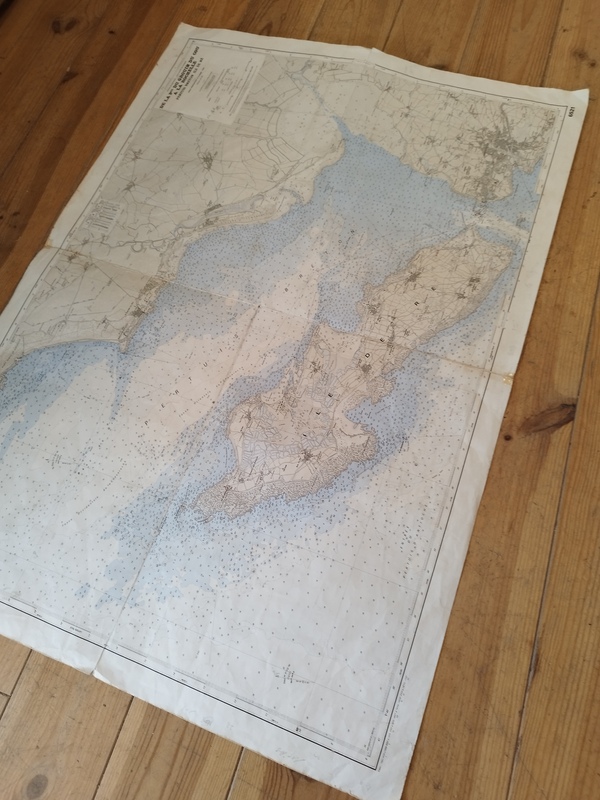 Nautical chart Ile de Ré La Rochelle