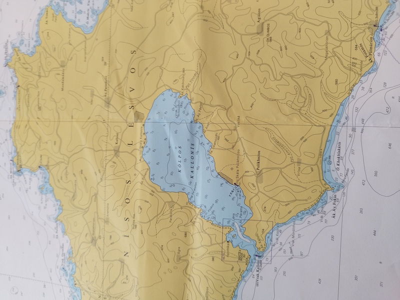 Aegean Sea Türkiye Greece Nautical Chart