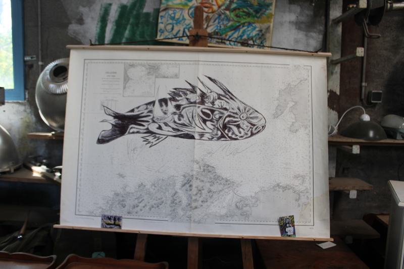 Old nautical charts X Tommy Bim