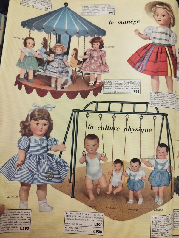 Galeries Lafayette toy catalogue 1955-56