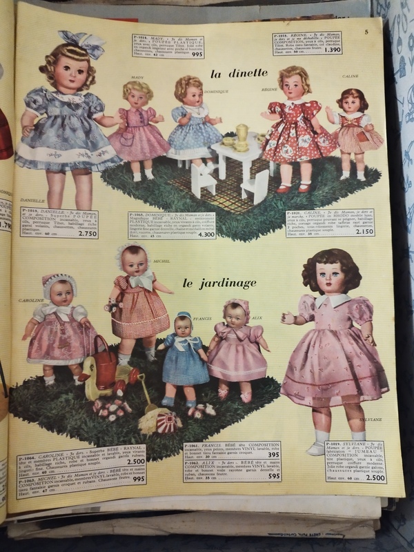 Galeries Lafayette toy catalogue 1955-56