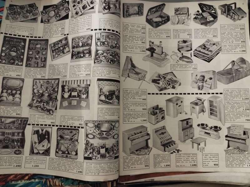 Galeries Lafayette toy catalogue 1955-56
