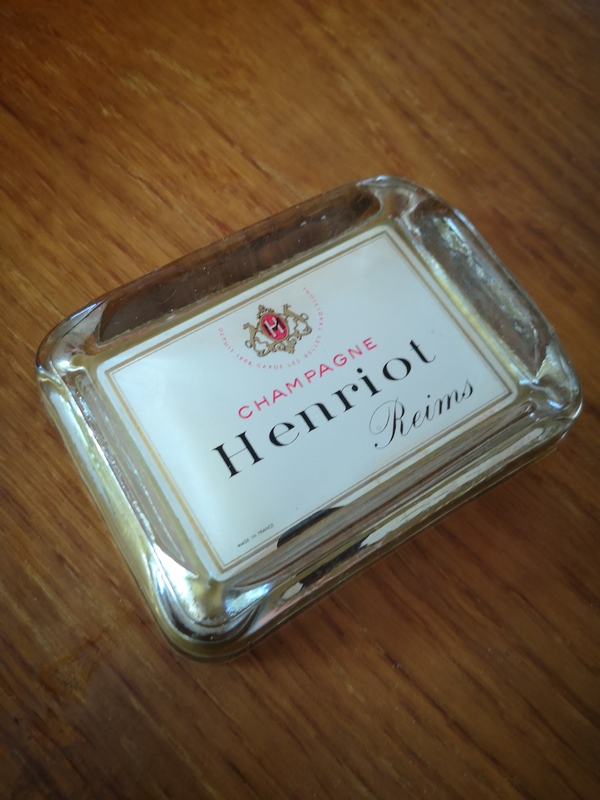 Ashtray Champagne Henriot Reims