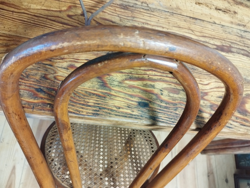 Antique bentwood chair