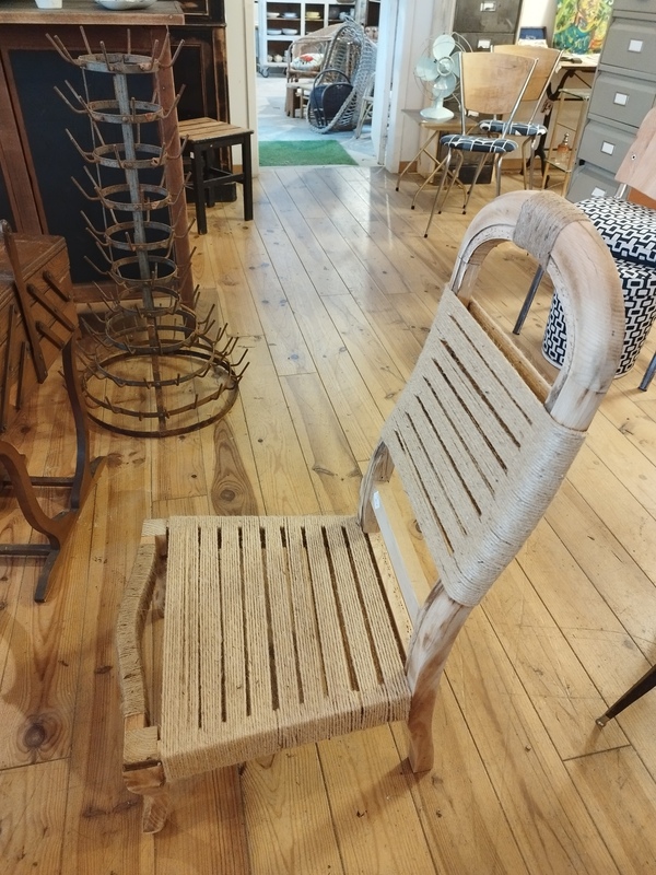 Old praying god chair revamped 