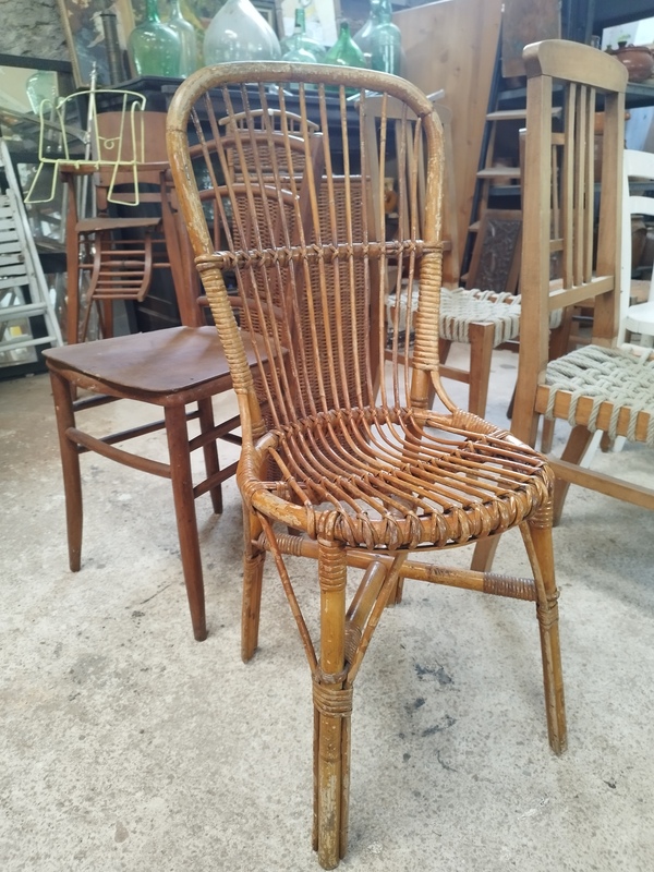 Vintage rattan chair