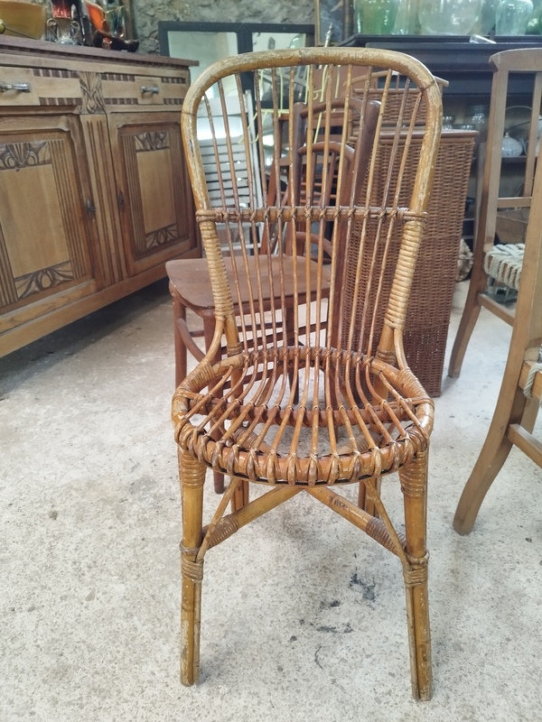 Vintage rattan chair