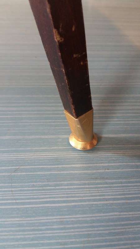 Red moumoute chair from the 60s