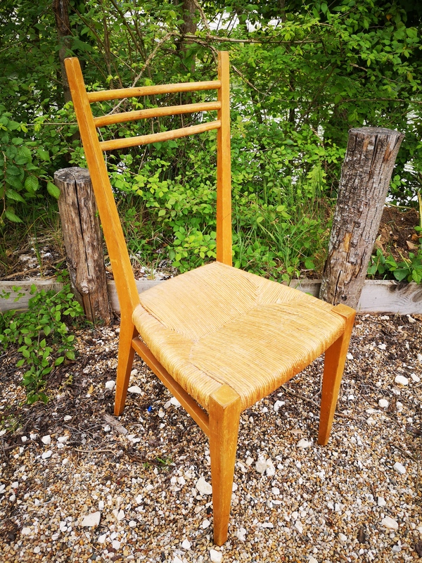 Original straw chair