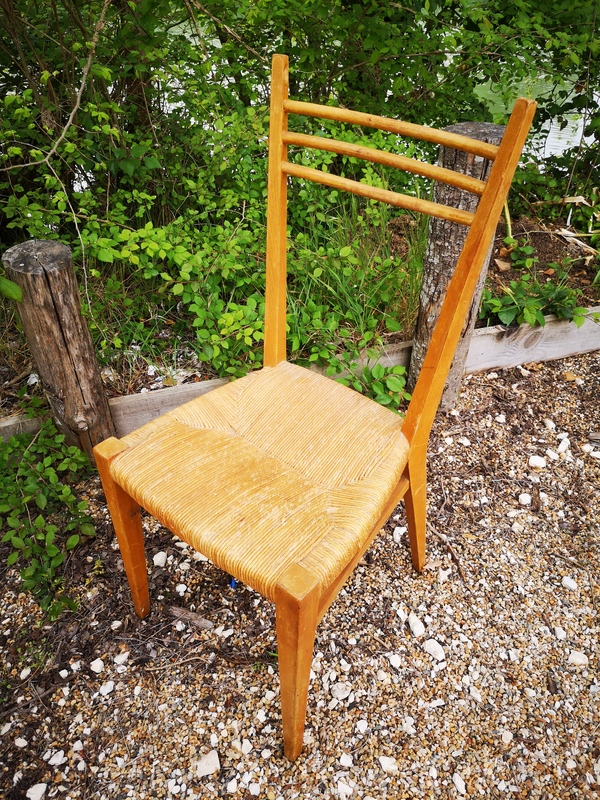 Original straw chair