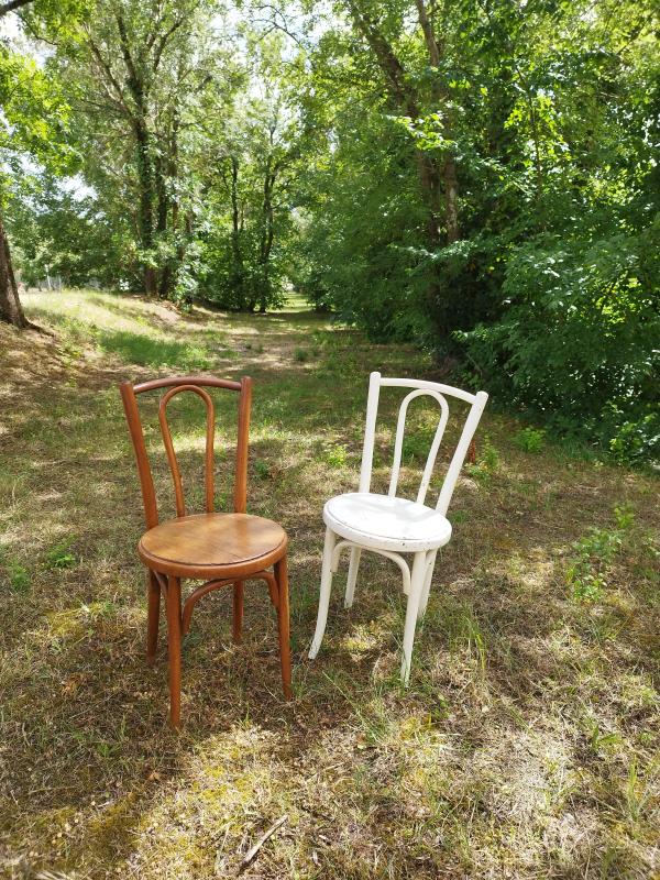 20th-century bistro chairs
