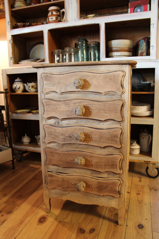Vintage wooden chiffonier