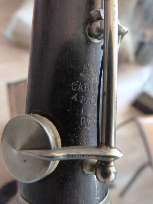 Cabart clarinet in Paris
