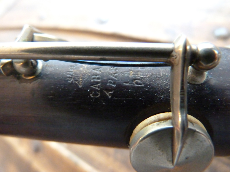 Cabart clarinet in Paris