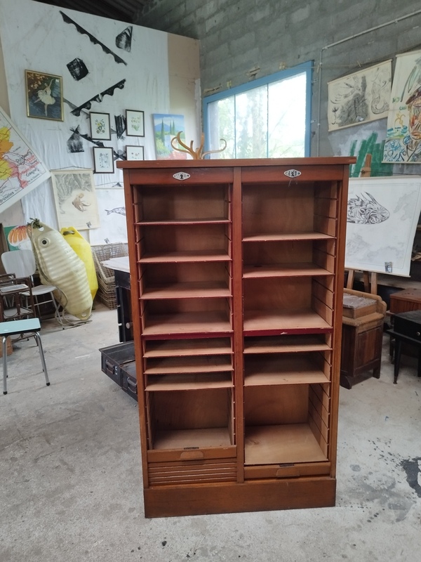 YAC Curtain File Cabinet