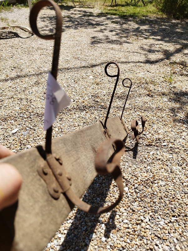 Porte manteau trois patères