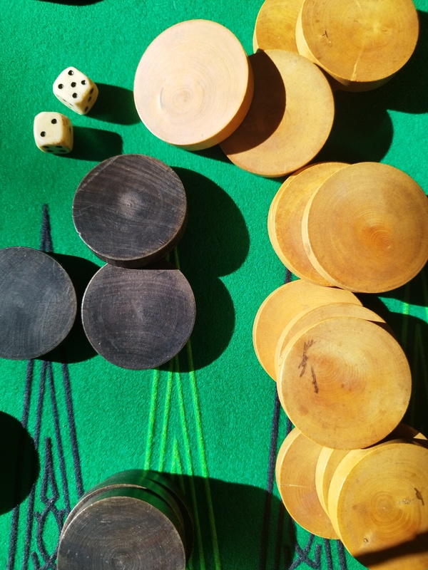 Checkers and Jacquet game box set