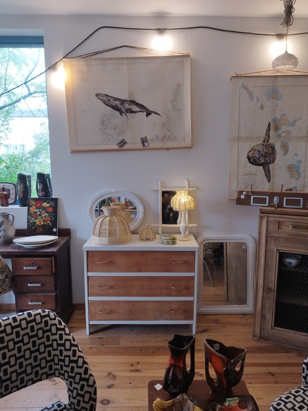 Antique chest of drawers from the 60s