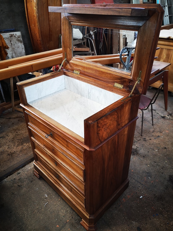 Dressing table Louis Philippe XIX