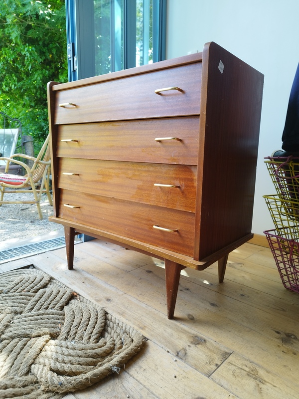 Vintage chest of drawers 60s 70s 