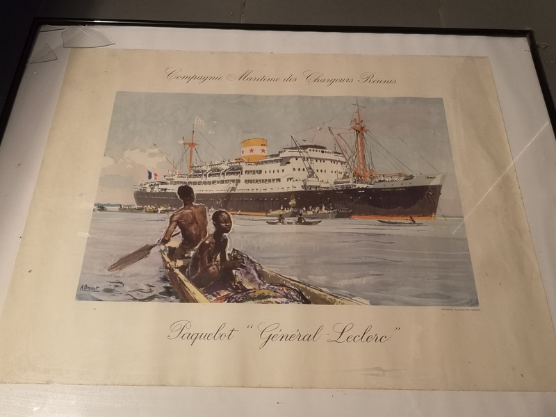 Maritime Company of Reunited Chargers, Liner "General Leclerc" Albert BRENET 1950