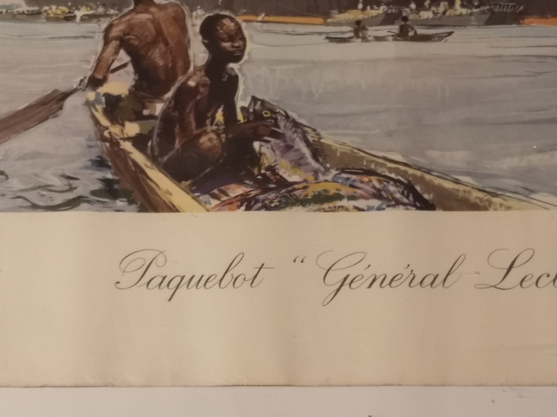 Maritime Company of Reunited Chargers, Liner "General Leclerc" Albert BRENET 1950