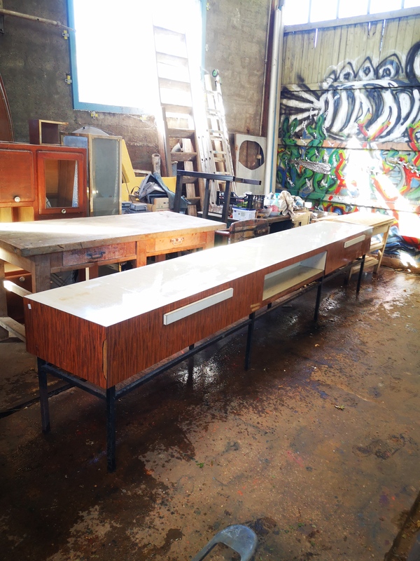 60s catering counter