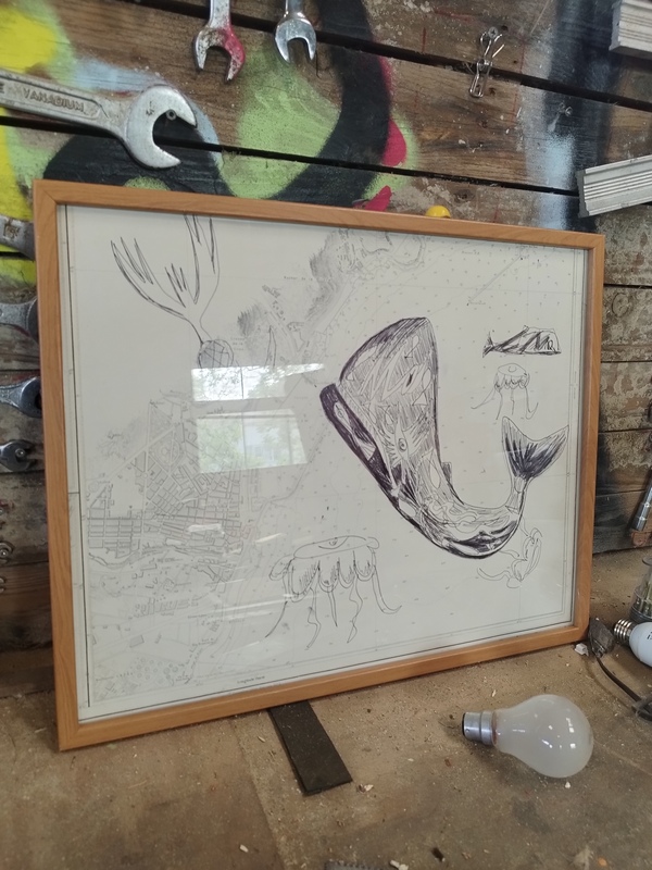 Original creation on card 