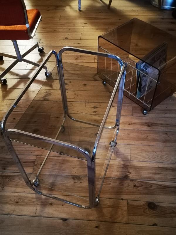 70s design space age trolley