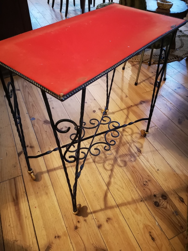 Wrought iron sideboard