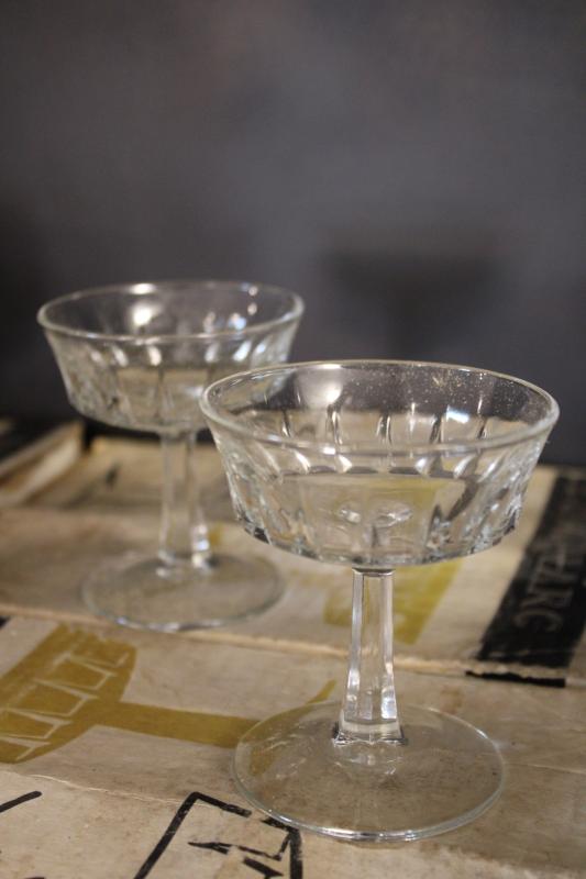 Twelve Luminarc Champagne Glasses