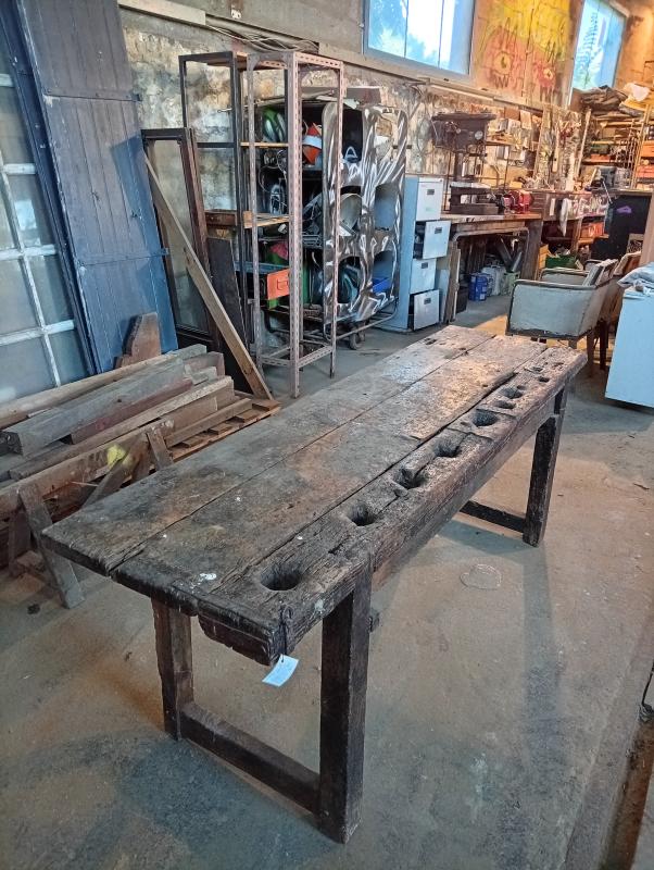 Early 20th century carpenter's workbench