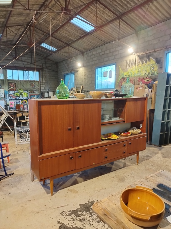 Teak sideboard made in Sweden