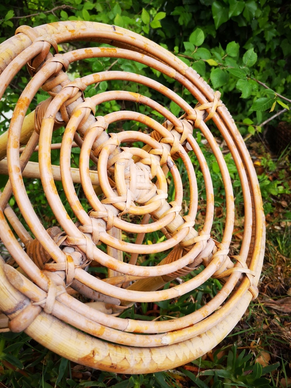 Set of two stools and a display