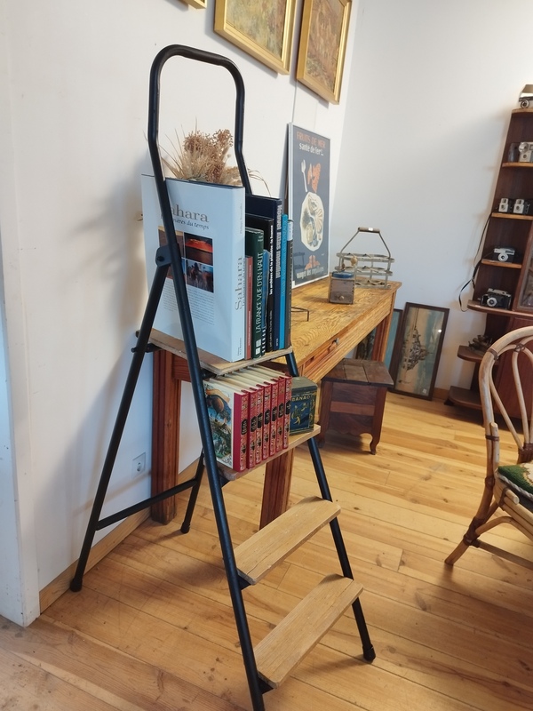 Restored old stepladder