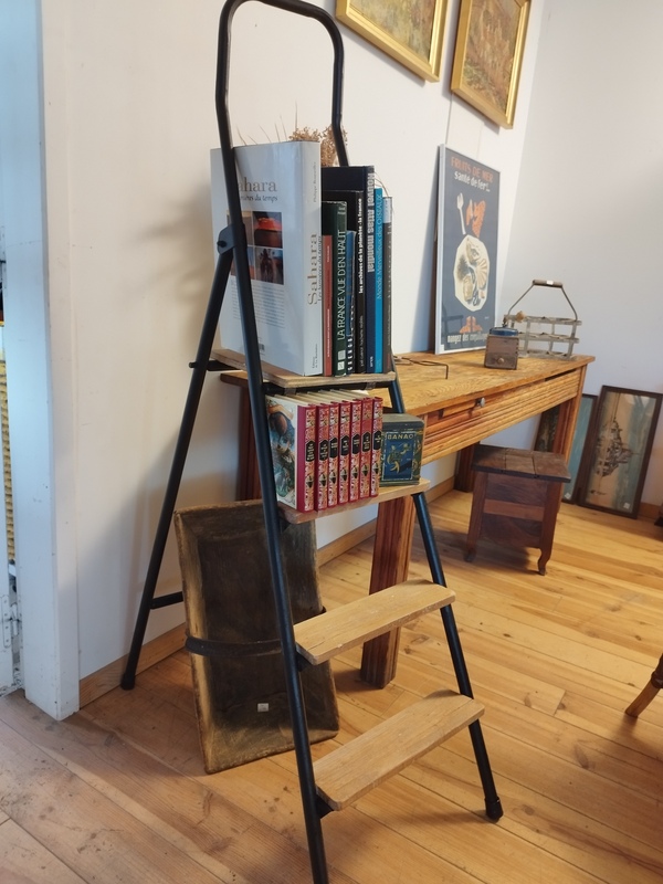 Restored old stepladder