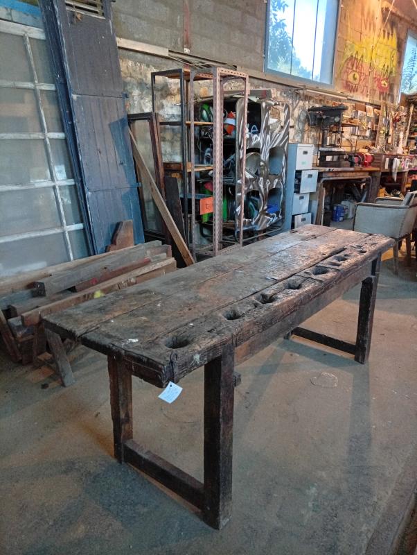 Early 20th century carpenter's workbench