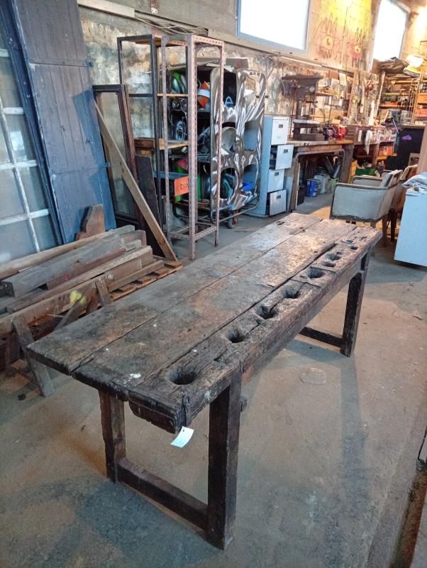 Early 20th century carpenter's workbench