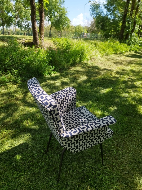 Old armchair from the 60s 