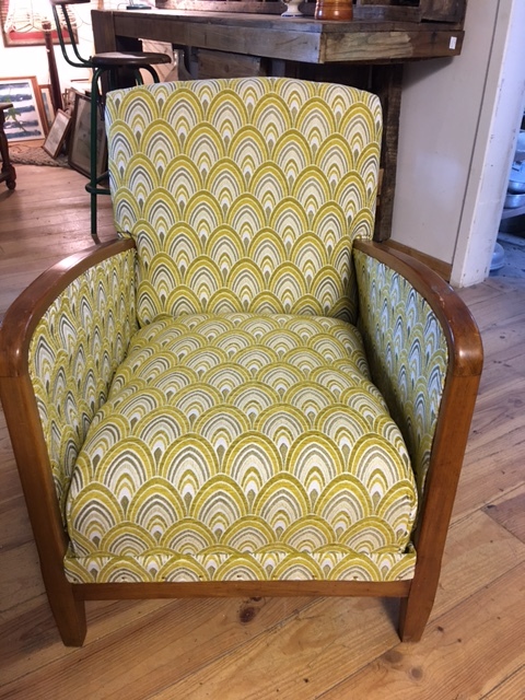 art deco armchair