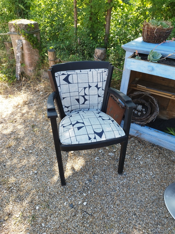 Refurbished bridge chair 