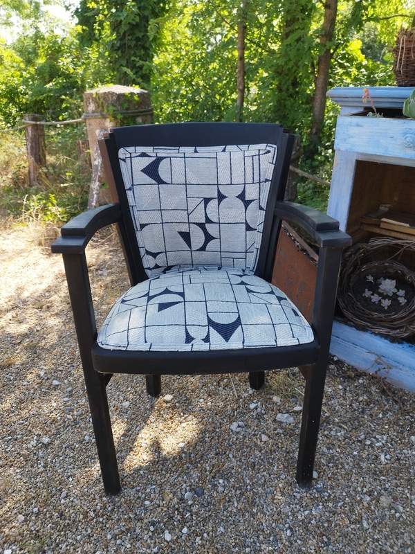 Refurbished bridge chair 