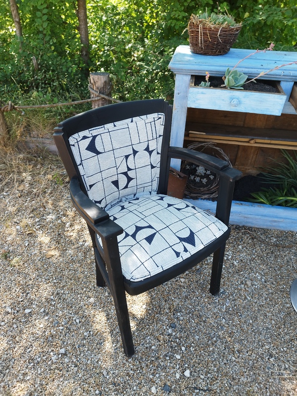 Refurbished bridge chair 