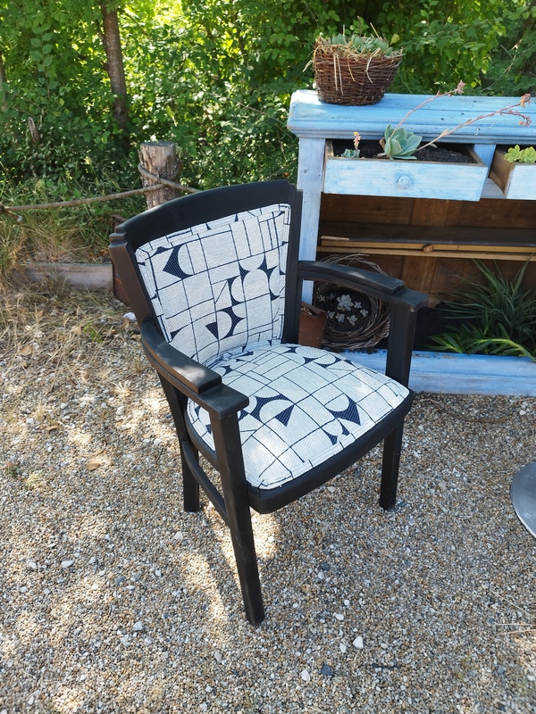 Refurbished bridge chair 