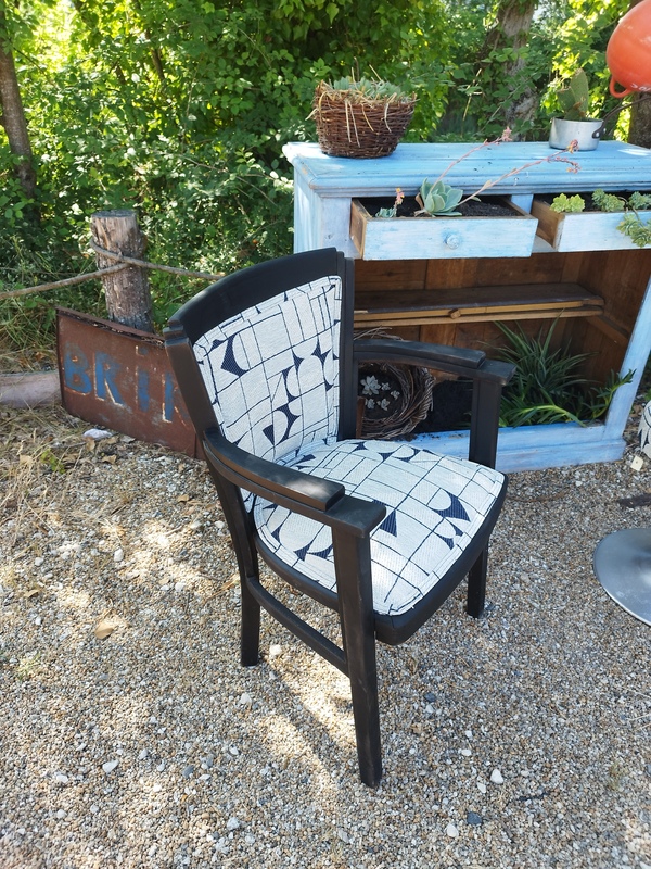Refurbished bridge chair 