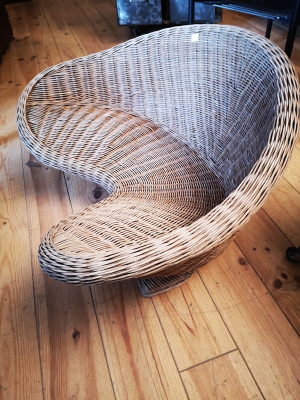 Rattan meditation chair