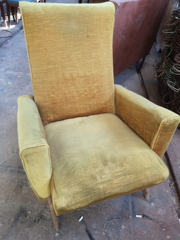 60s designer armchair